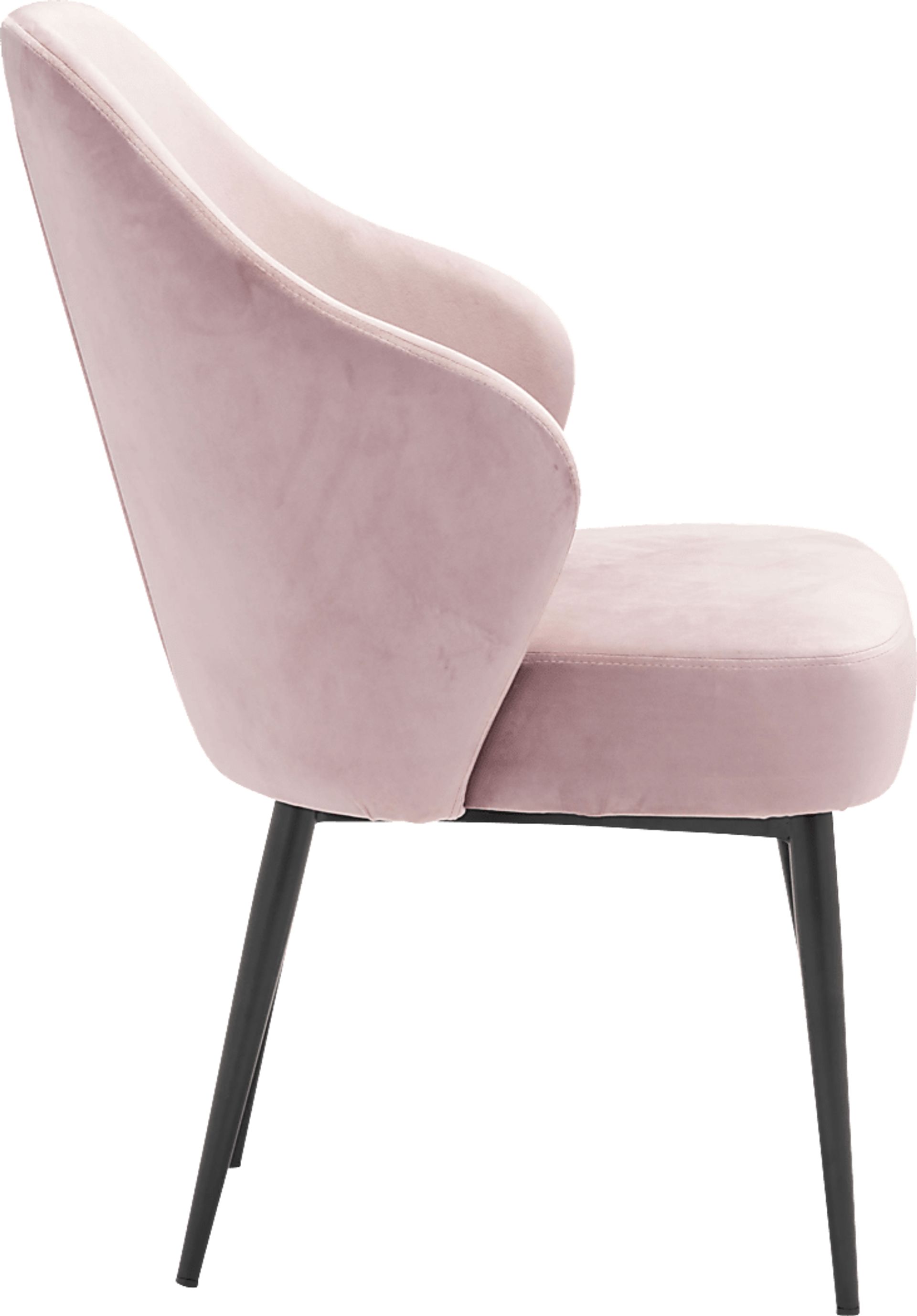 Isabeau Pink Side Chair - Image 2