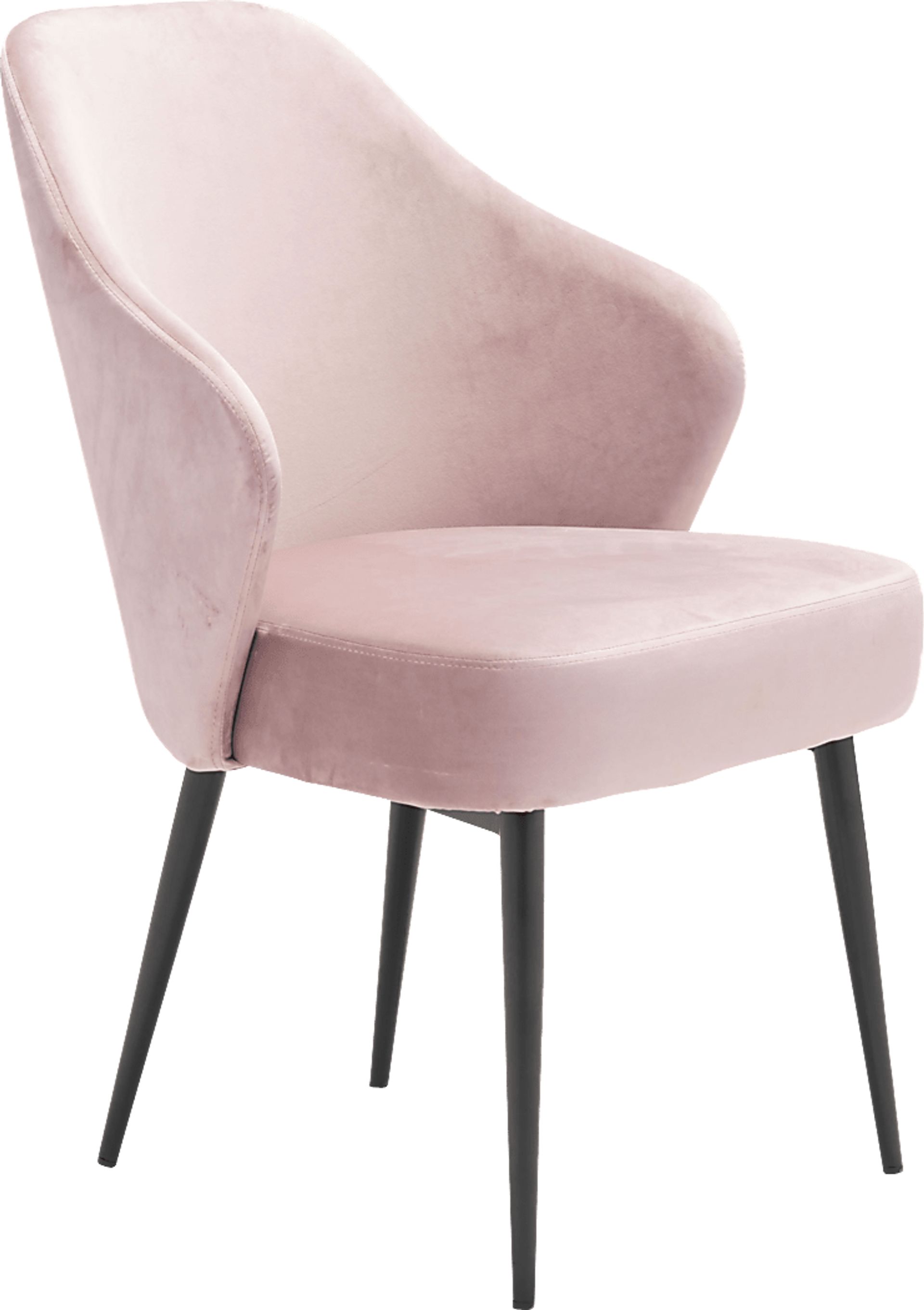 Isabeau Pink Side Chair - Image 1