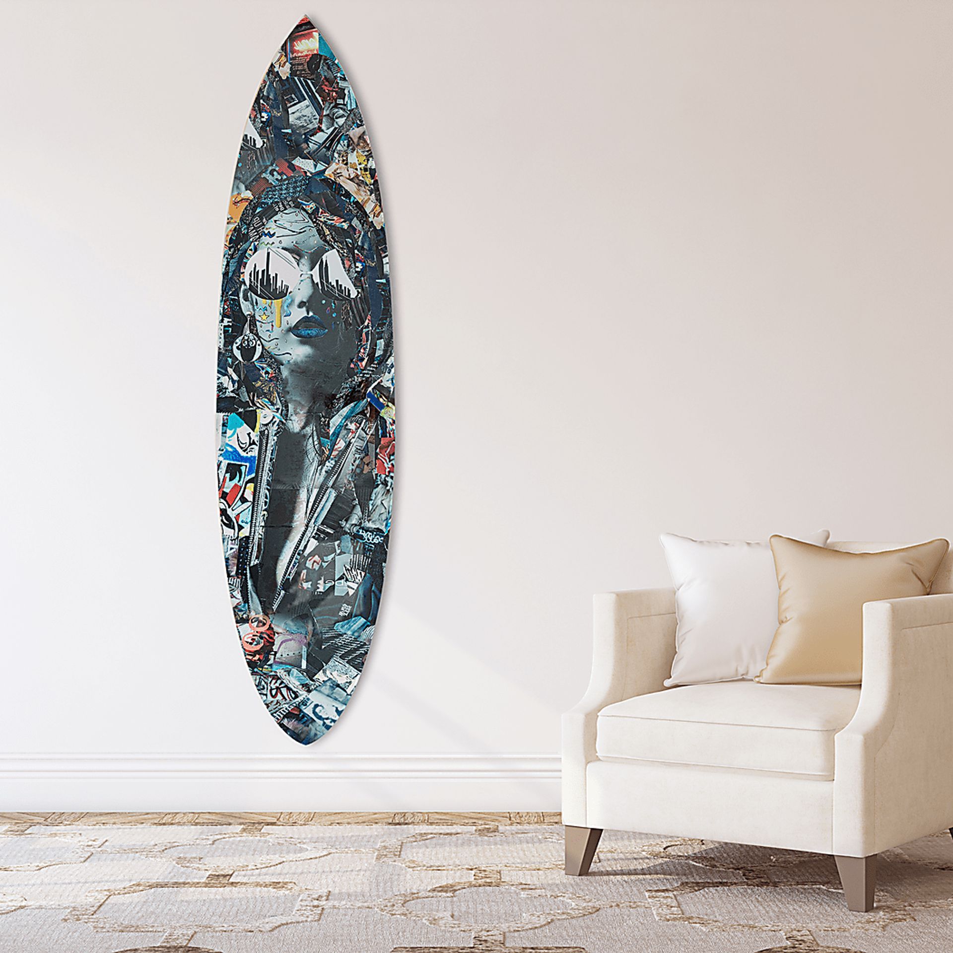 Isabella's Time Gray Wall Decor - Image 2