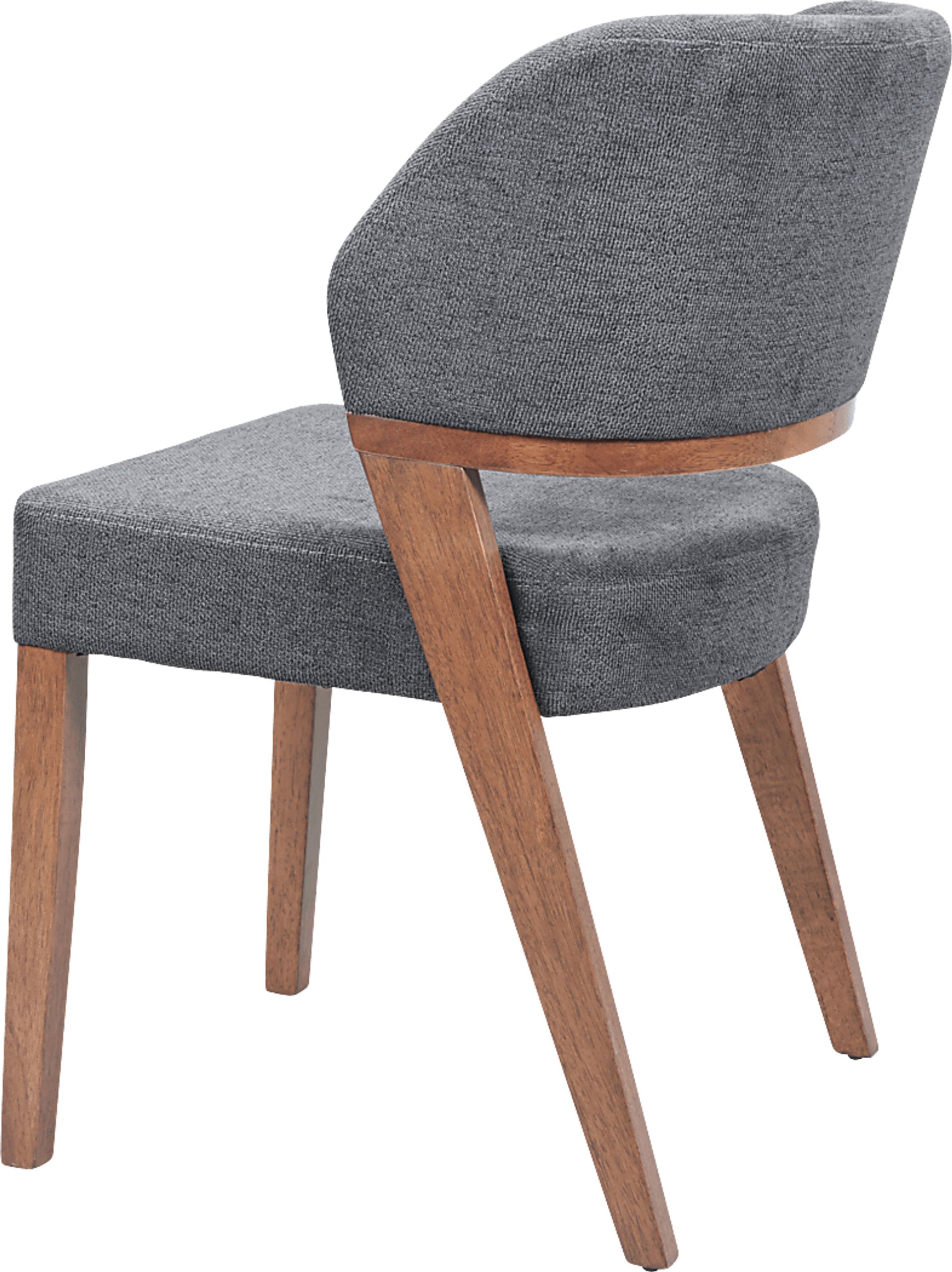 Isaev Gray Side Chair, Set of 2 - Image 8