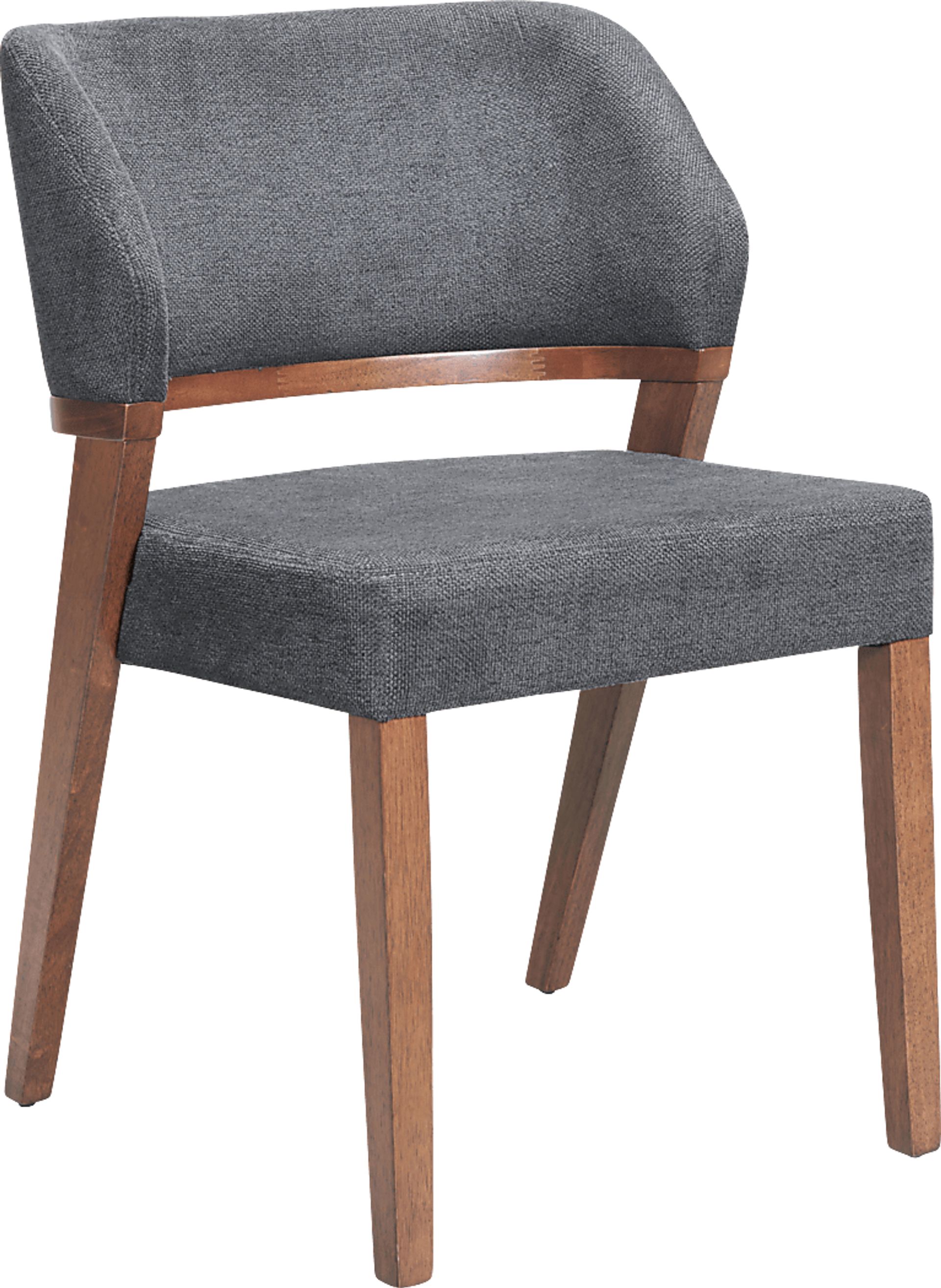 Isaev Gray Side Chair, Set of 2 - Image 9