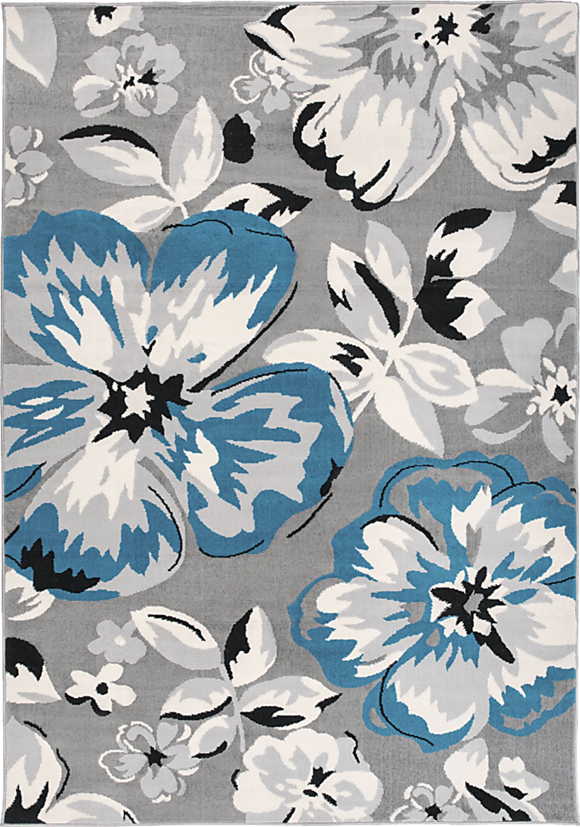 Iselana I Blue 5' x 7' Rug - Image 1