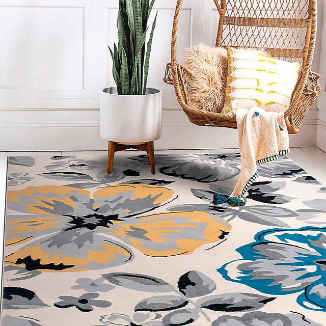 Iselana I Cream 7'6 x 9'5 Rug - Thumbnail - Image 5