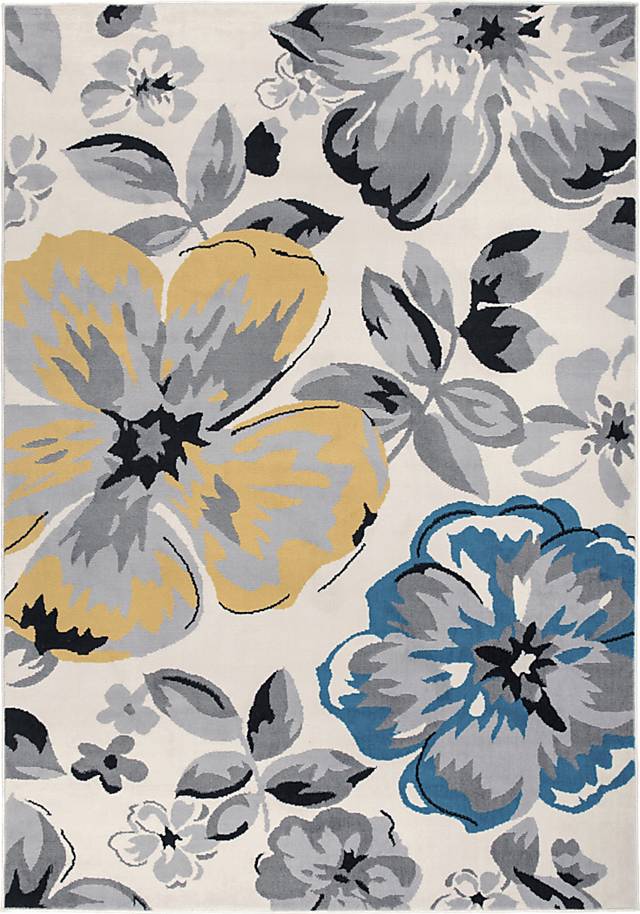 Iselana I Cream 7'6 x 9'5 Rug - Thumbnail - Image 1