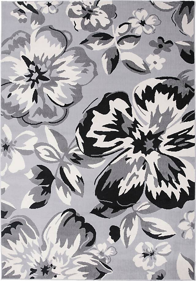 Iselana I Gray 7'6 x 9'5 Rug - Thumbnail - Image 1