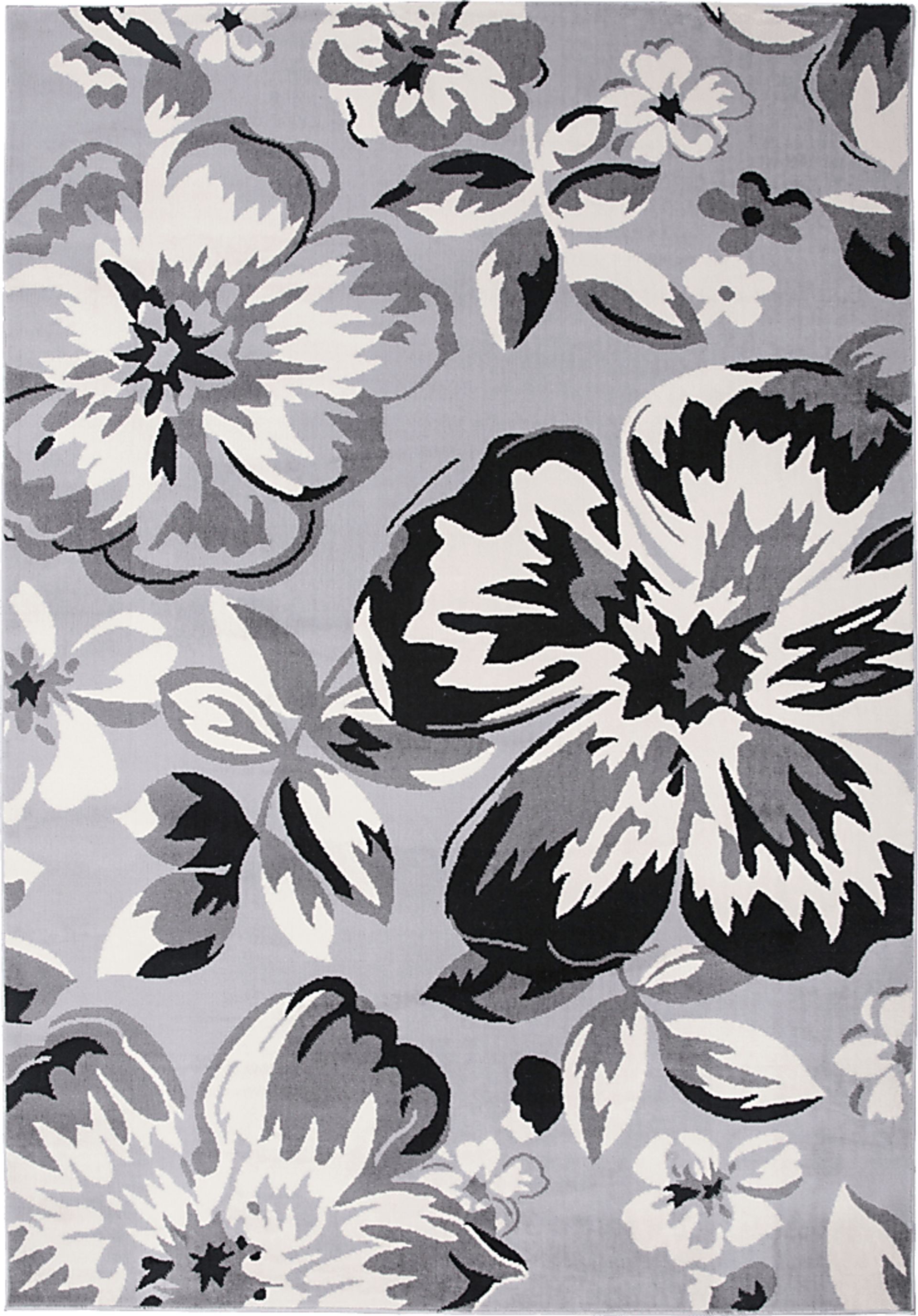Iselana I Gray 7'6 x 9'5 Rug - Image 1