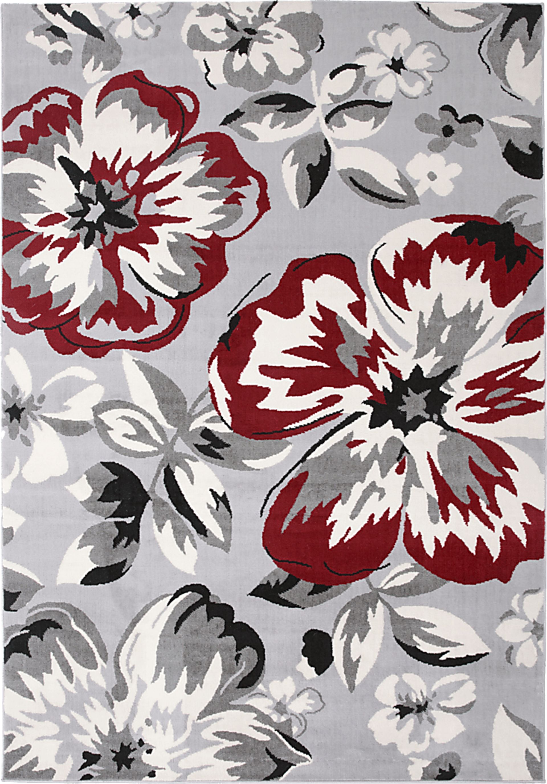 Iselana I Red 5' x 7' Rug - Image 1