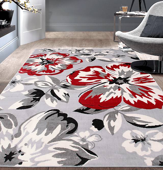 Iselana I Red 7'6 x 9'5 Rug - Thumbnail - Image 2