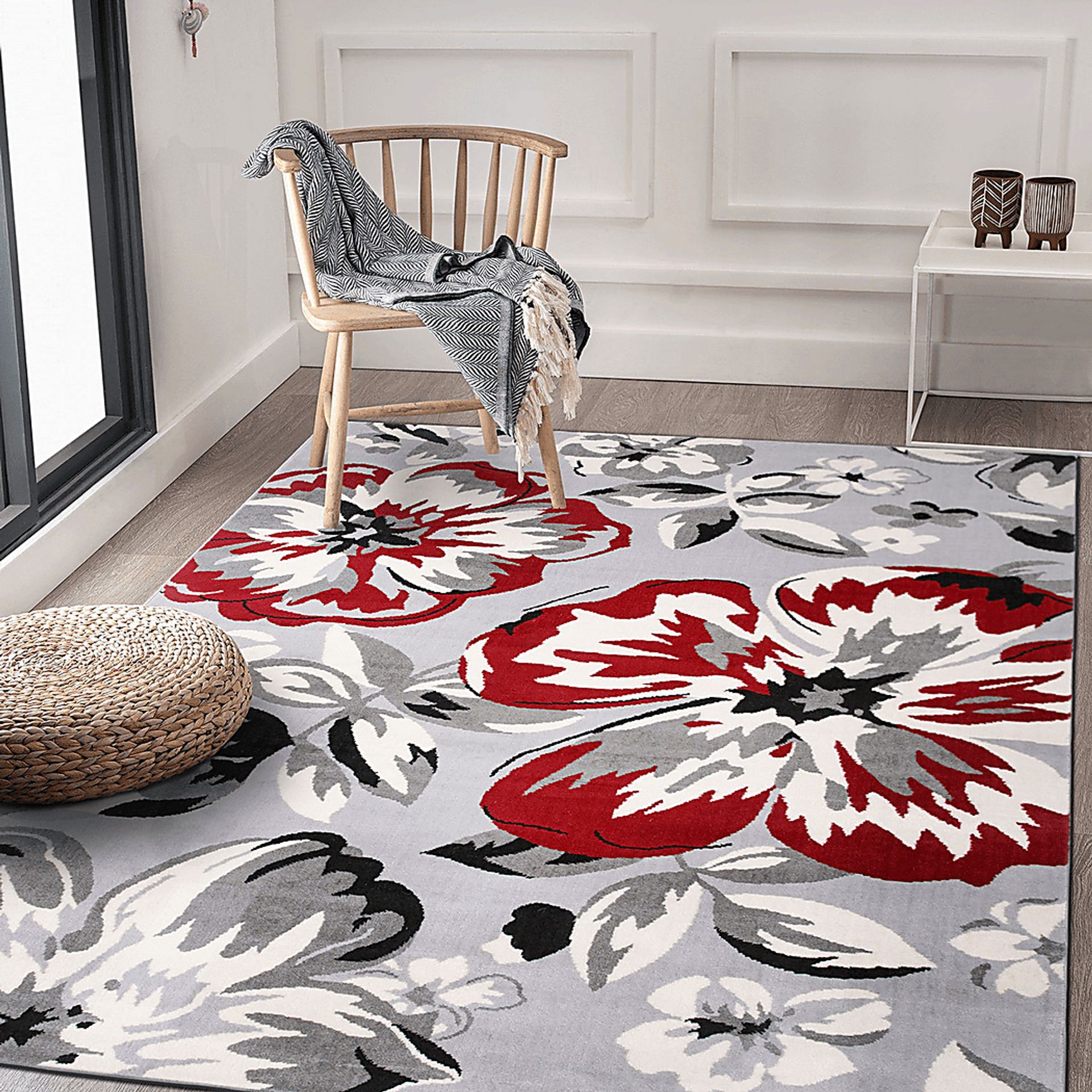 Iselana I Red 7'6 x 9'5 Rug - Image 4