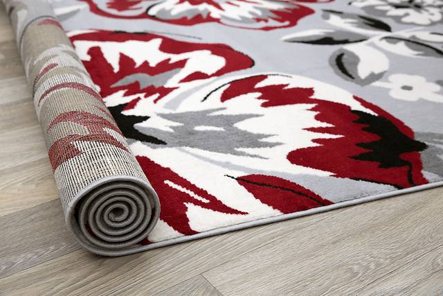 Iselana I Red 7'6 x 9'5 Rug - Thumbnail - Image 9
