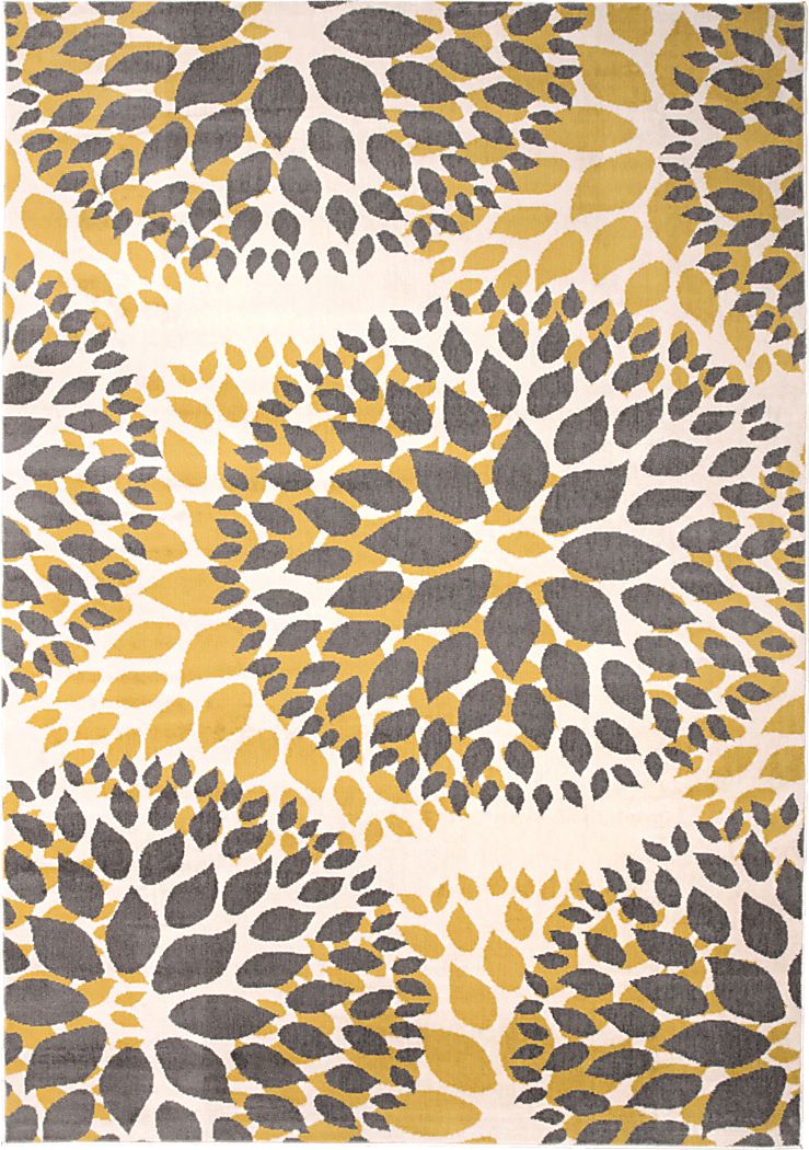 Iselana II Yellow 5' x 7' Rug