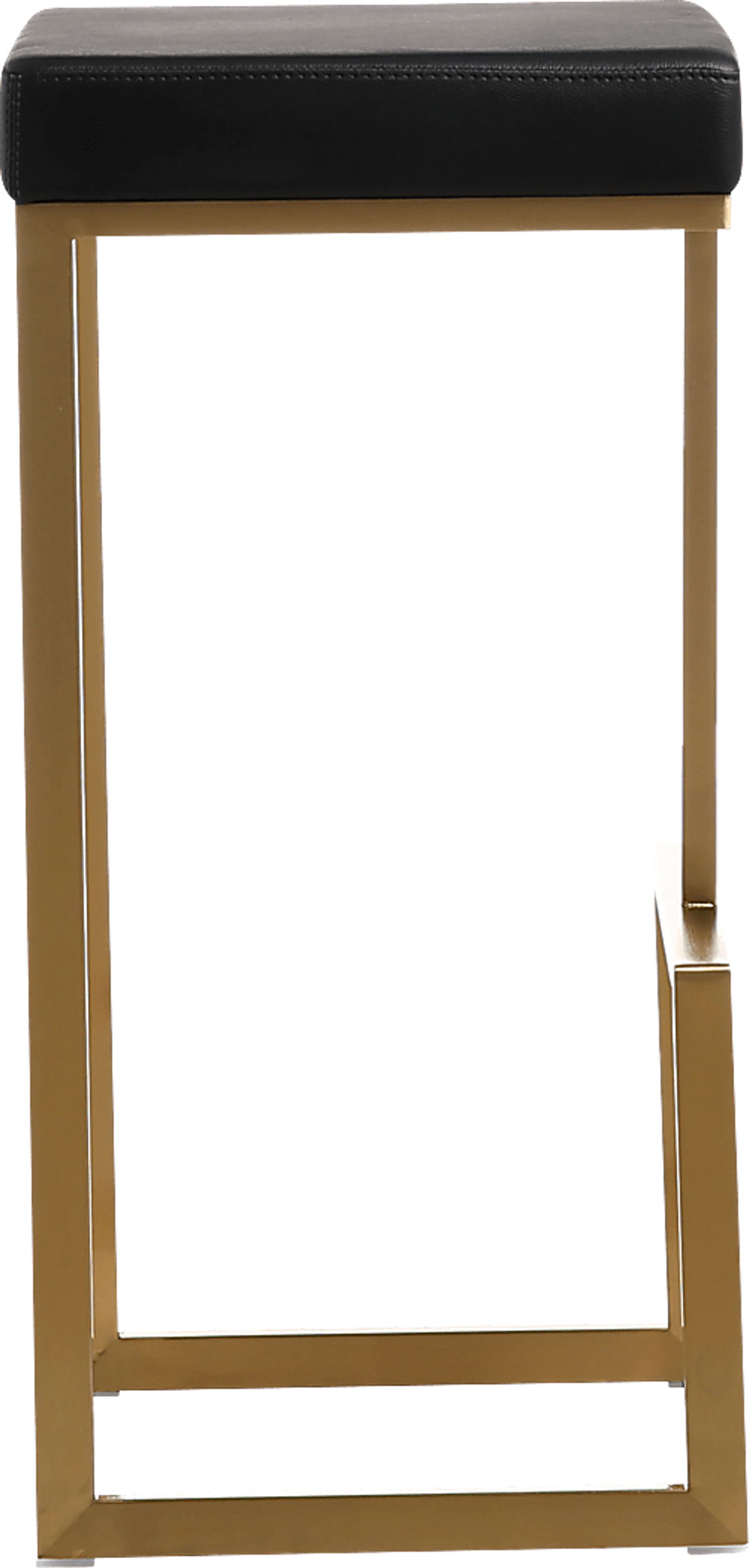 Isellan Black Barstool, Set of 2 - Image 4