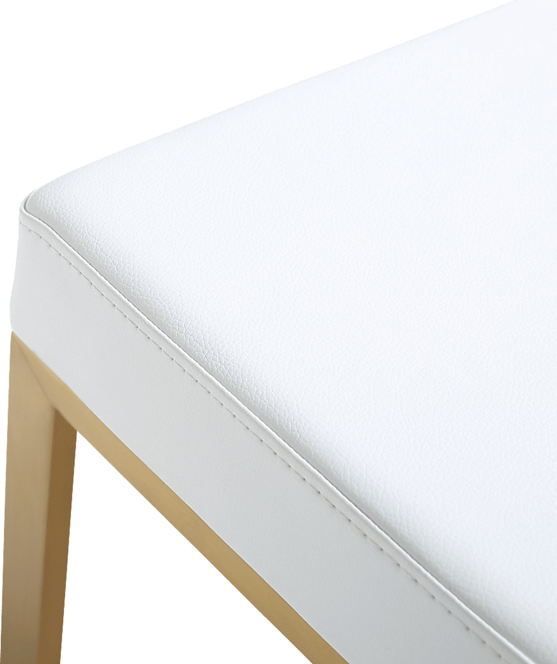 Isellan White Barstool, Set of 2 - Image 4