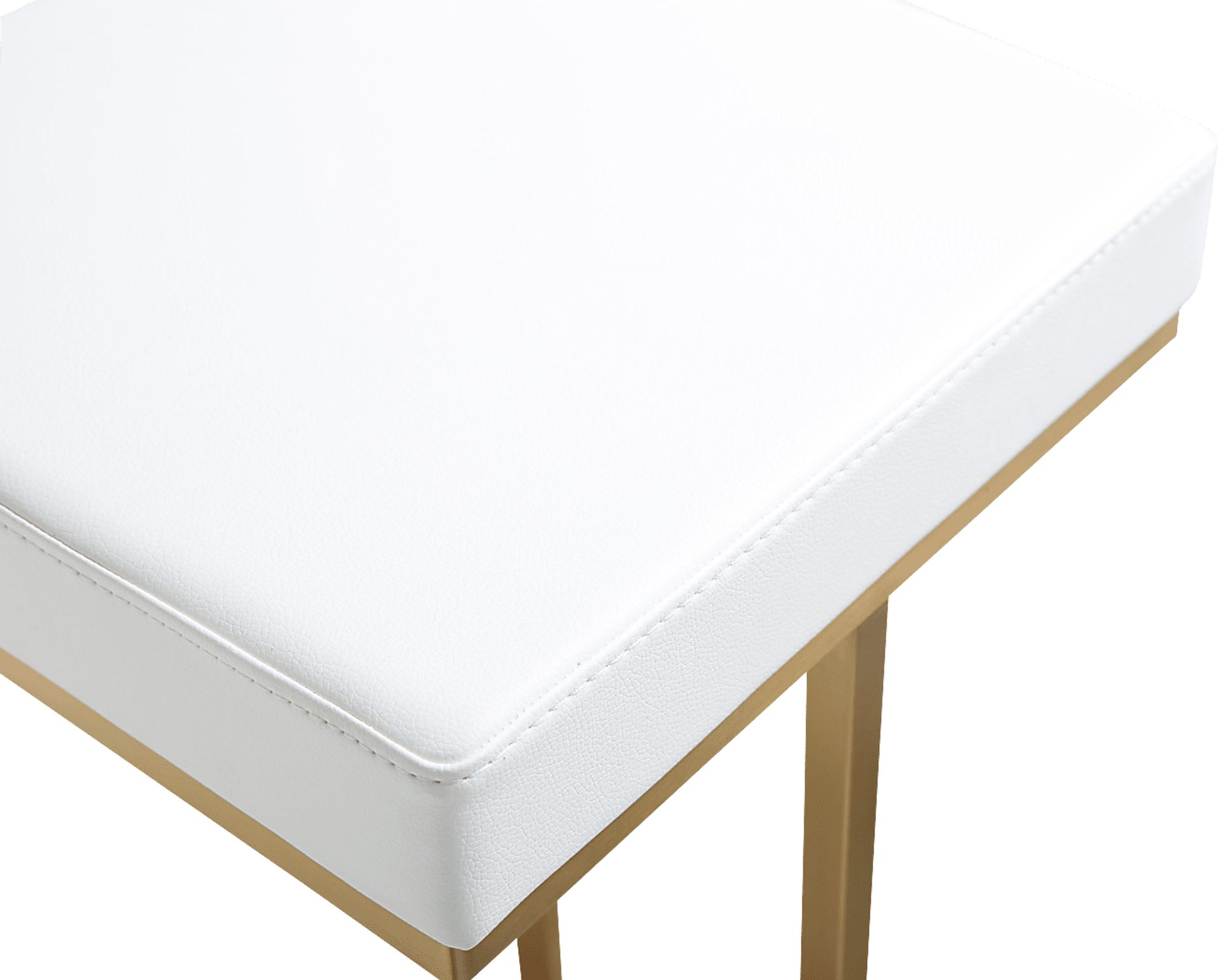 Isellan White Barstool, Set of 2 - Image 5