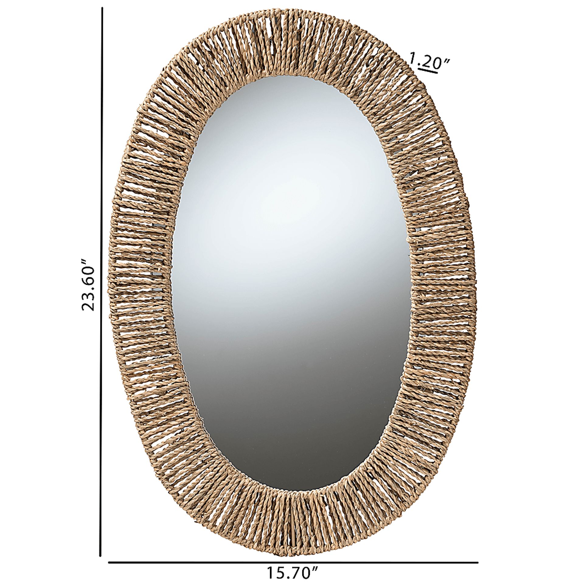 Isgett Brown Mirror - Image 4