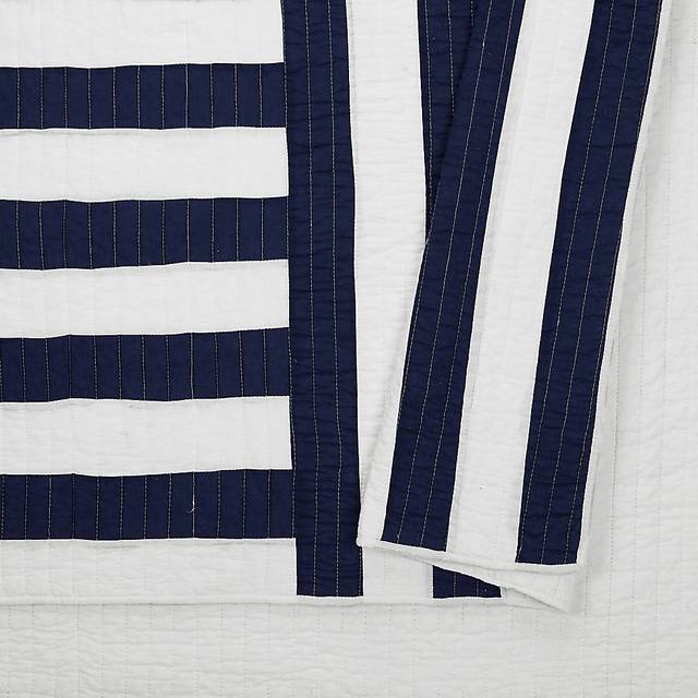 Isham Blue Full/Queen 3 Pc Quilt Set - Thumbnail - Image 5