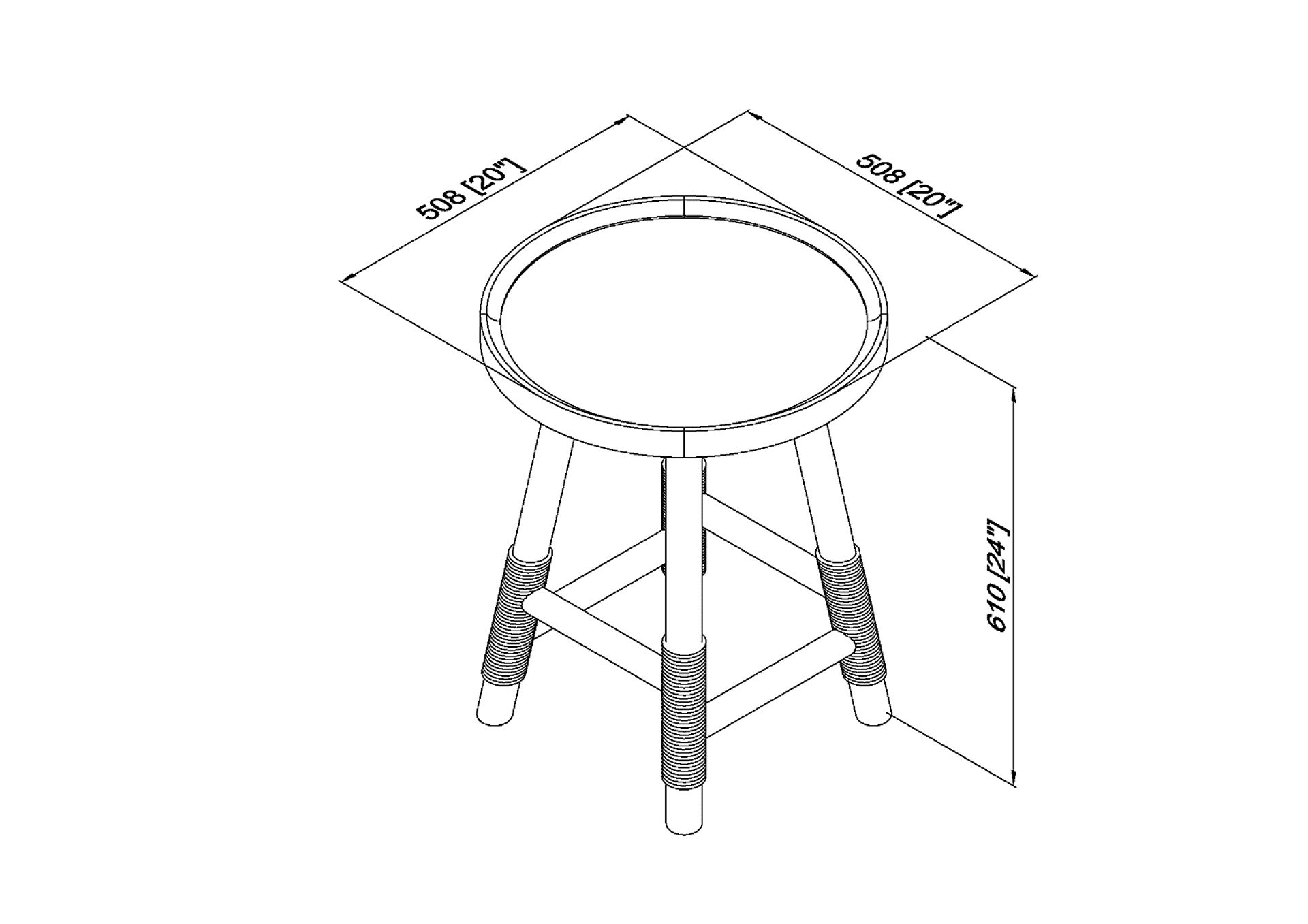 Ishbe Brown End Table - Image 4