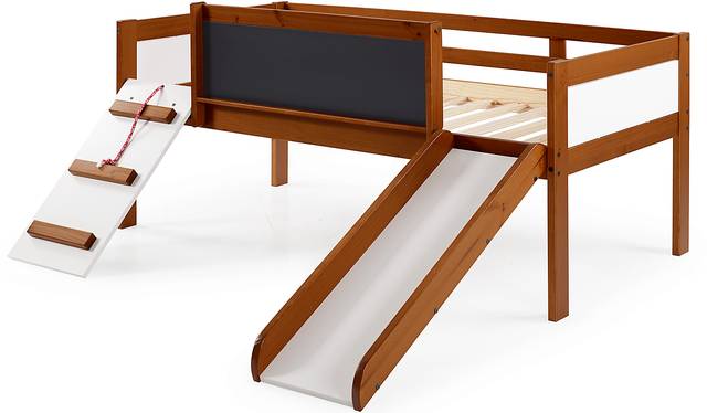 Isherwood Brown Twin Low Loft Bed - Thumbnail - Image 3