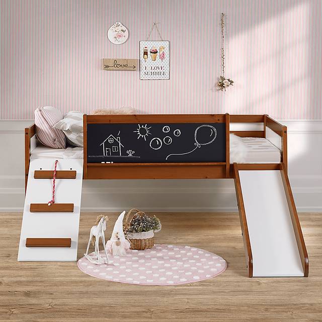 Isherwood Brown Twin Low Loft Bed - Thumbnail - Image 5