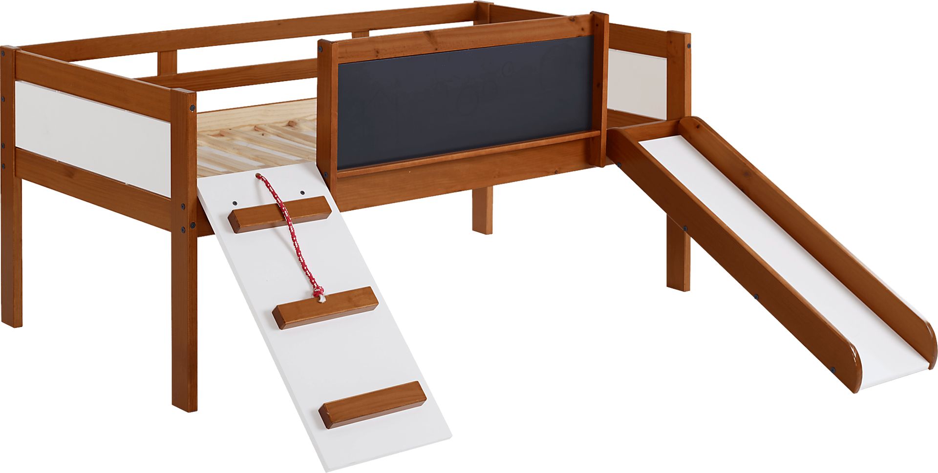 Isherwood Brown Twin Low Loft Bed - Image 1