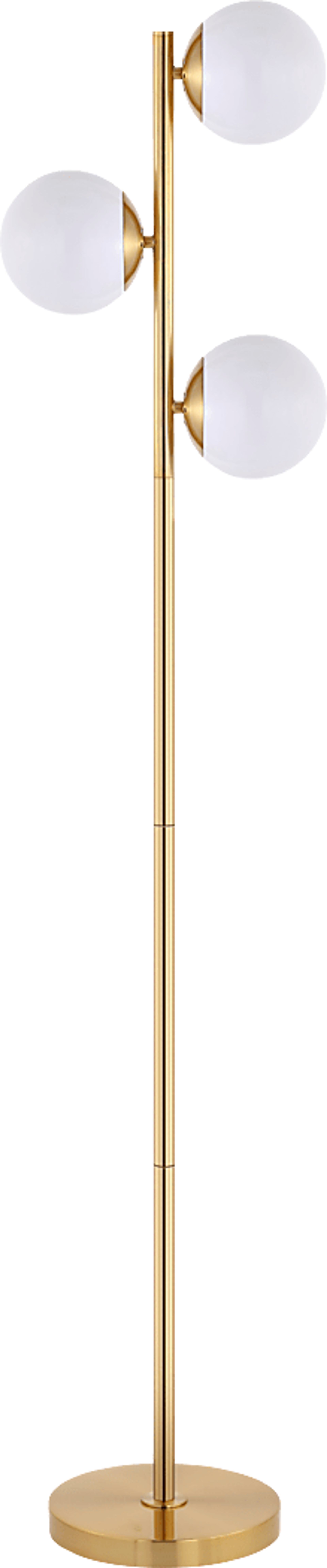 Isidore Cay Gold Floor Lamp - Image 1
