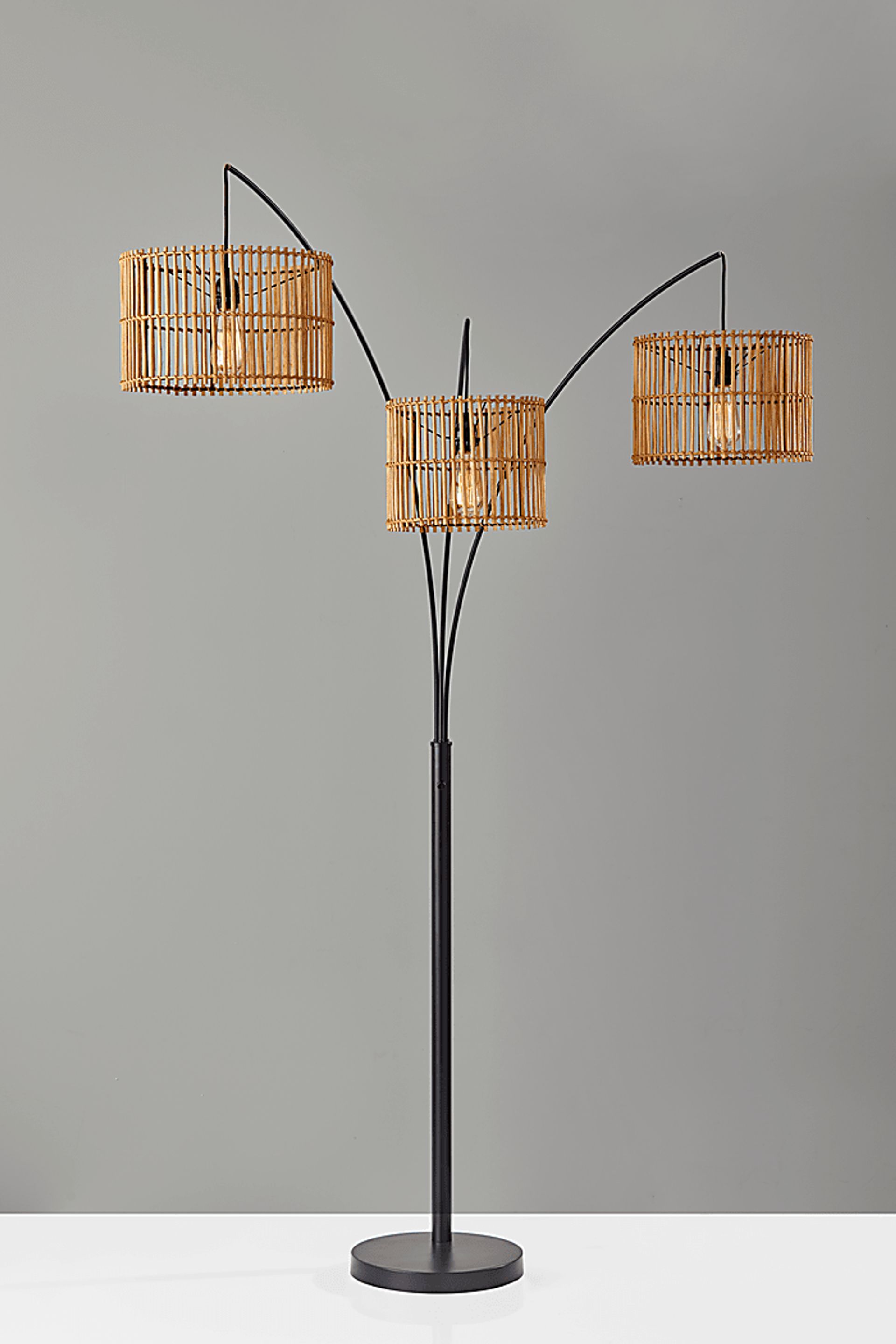 Isla Way Bronze Arc Floor Lamp - Image 2