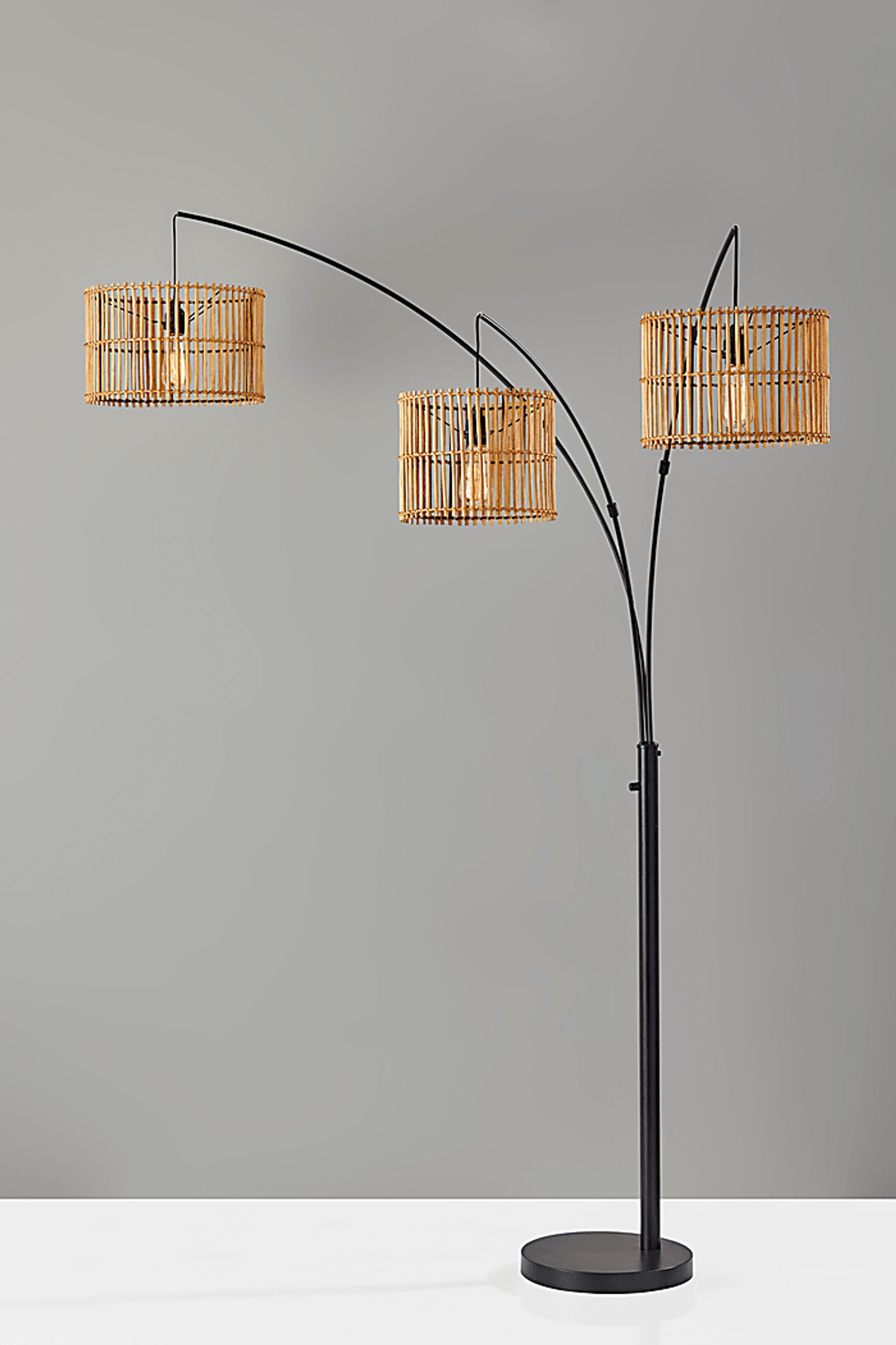 Isla Way Bronze Arc Floor Lamp - Image 3