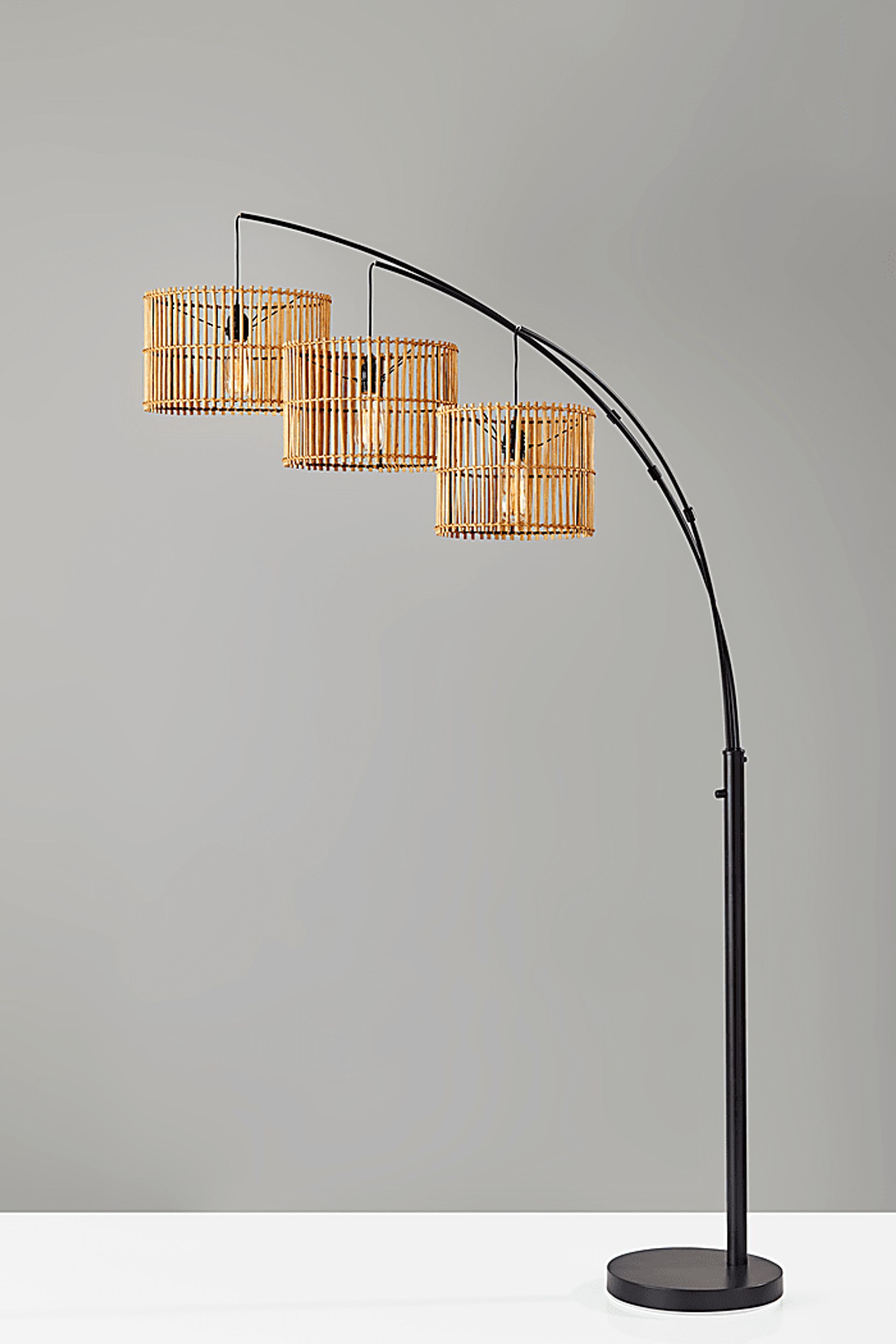Isla Way Bronze Arc Floor Lamp - Image 4