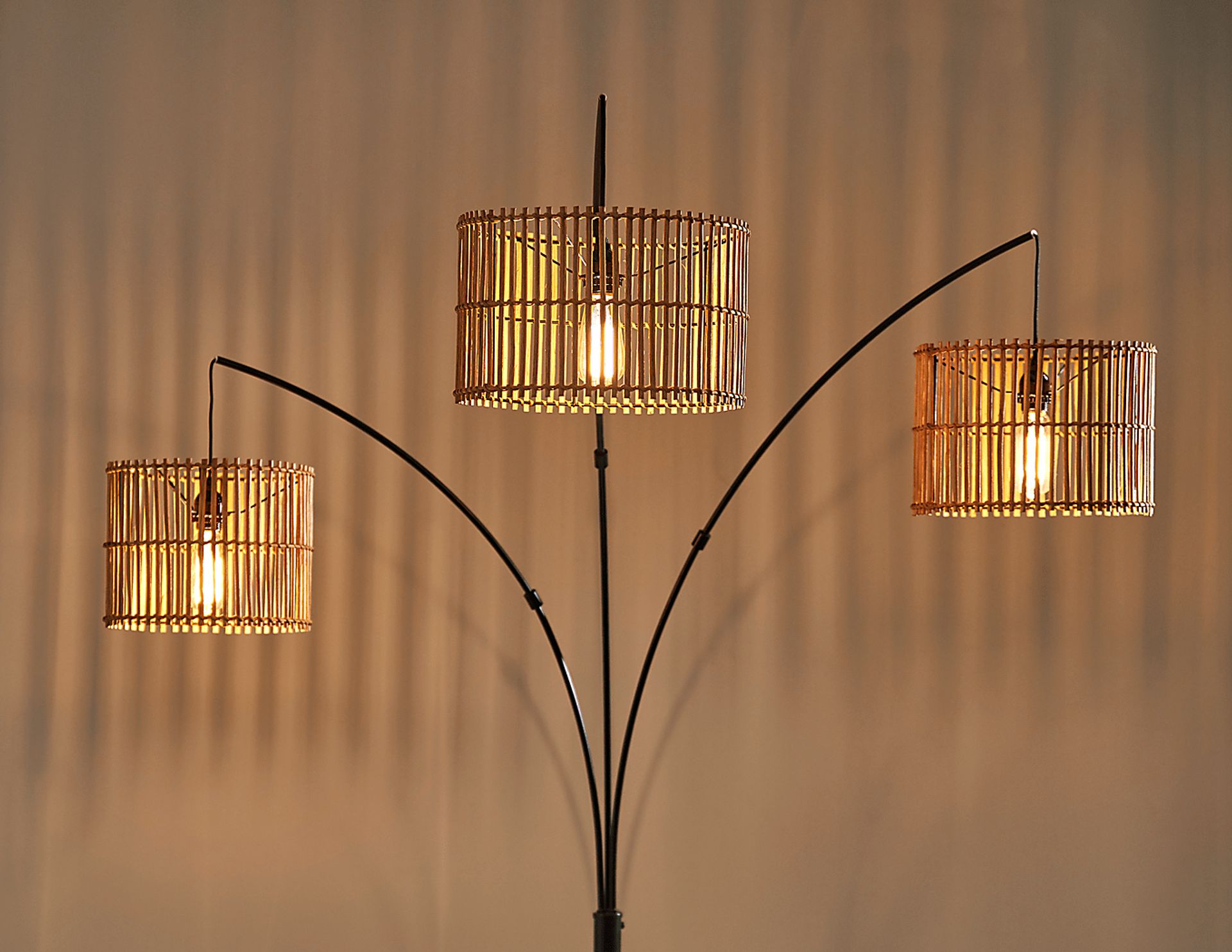 Isla Way Bronze Arc Floor Lamp - Image 5