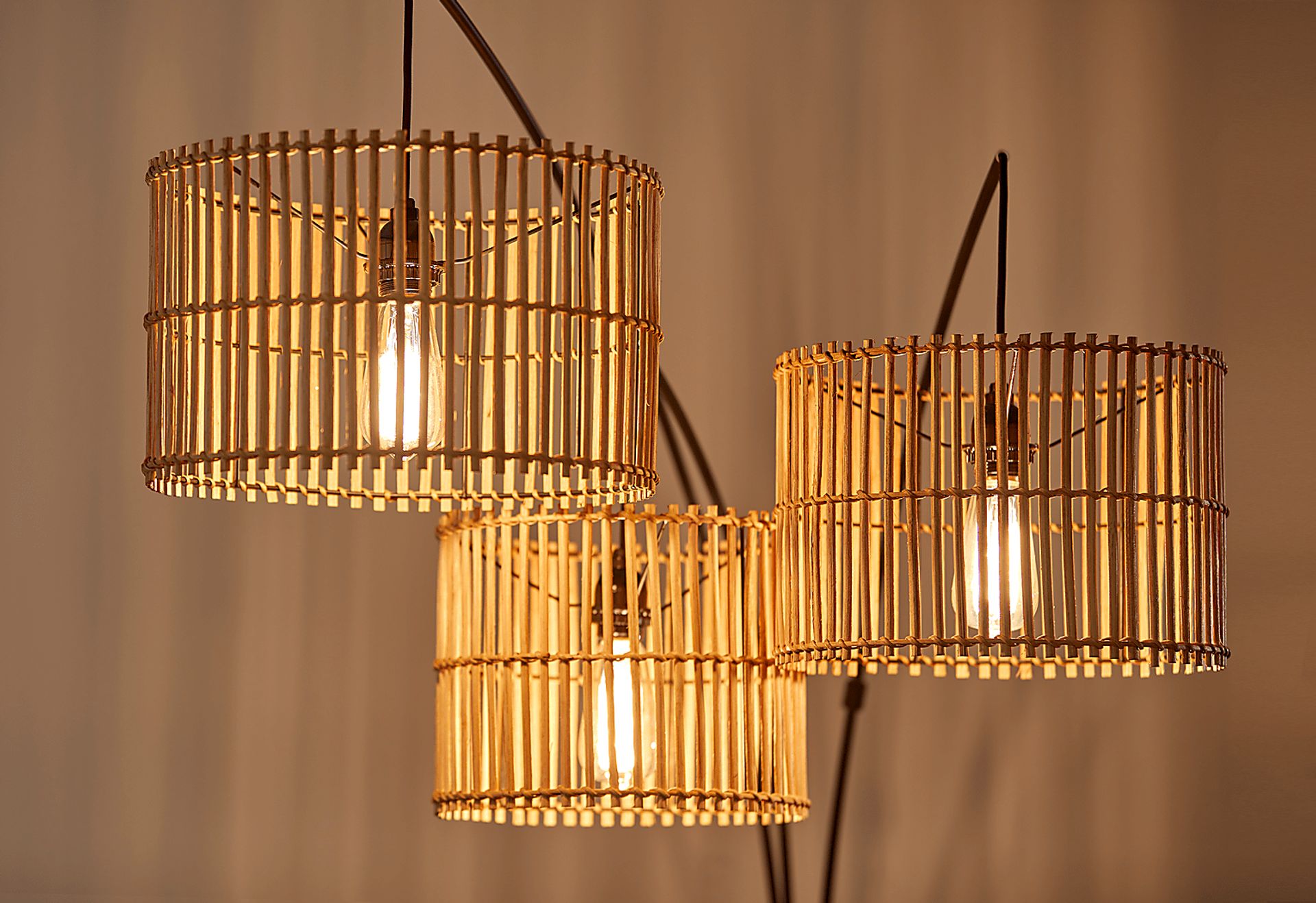 Isla Way Bronze Arc Floor Lamp - Image 7