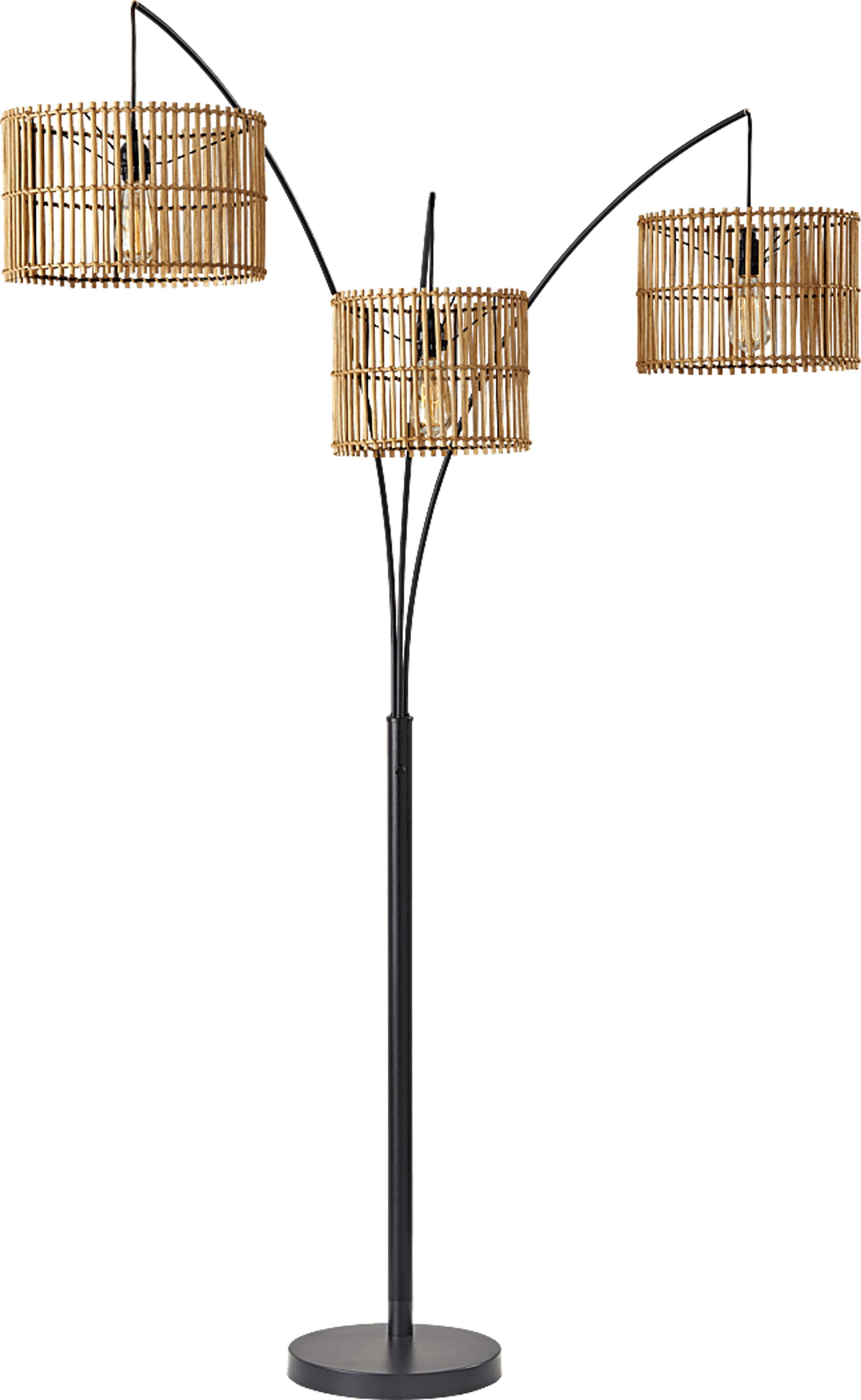Isla Way Bronze Arc Floor Lamp - Image 1