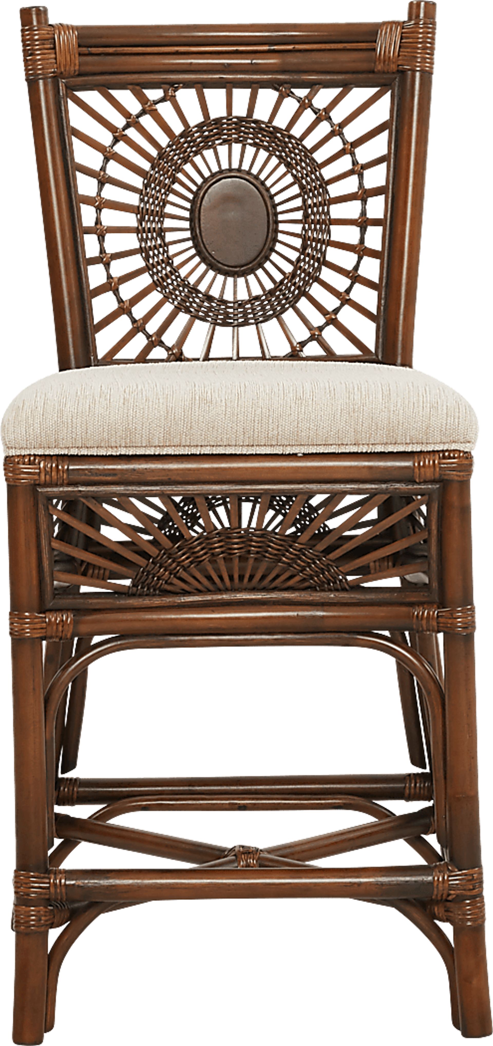 Island Sunrise Brown Counter Height Stool - Image 2