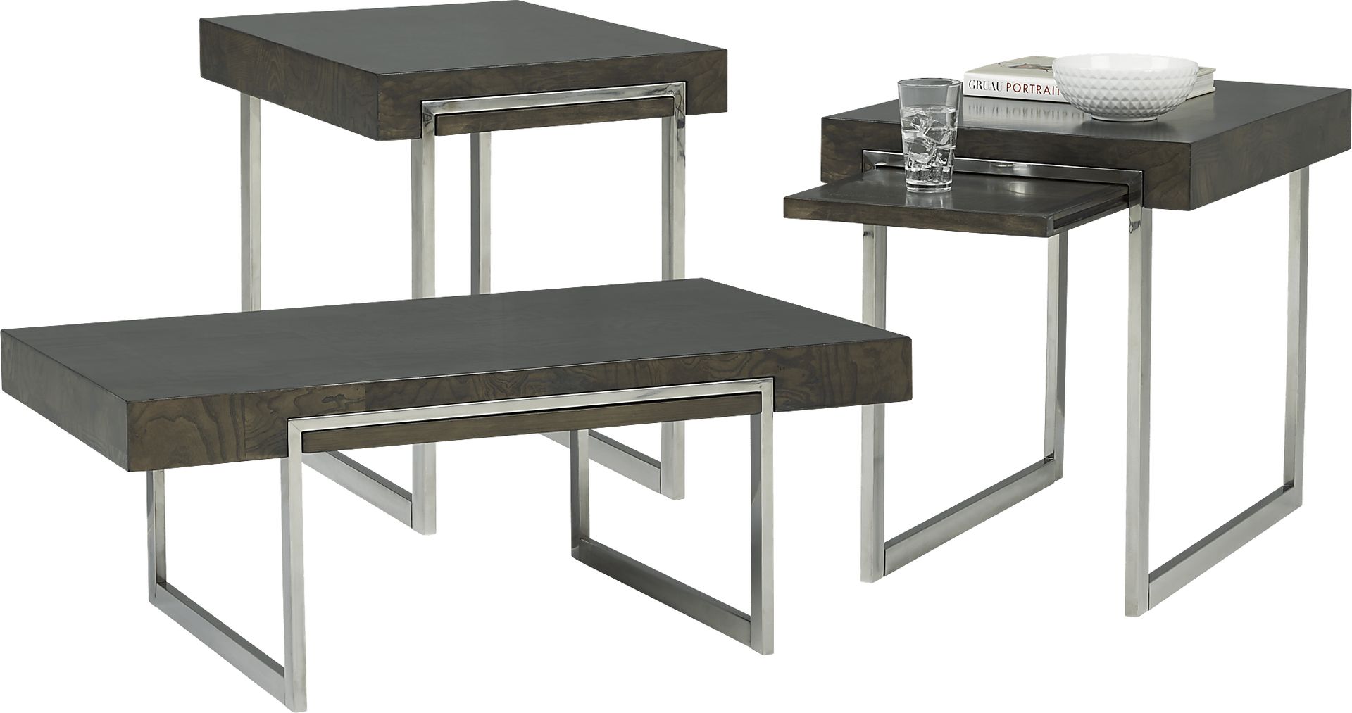 Caylor Falls Denim 7 Pc Living Room - Image 4