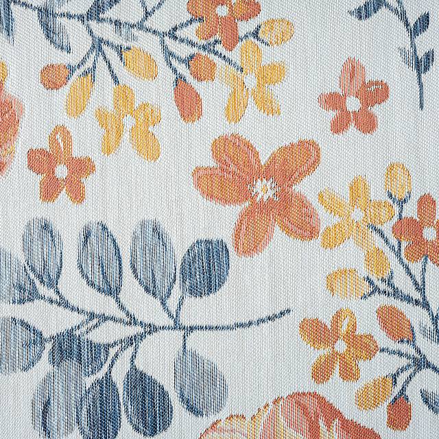 Ismaela Orange 5'3 x 7' Indoor/Outdoor Rug - Thumbnail - Image 7