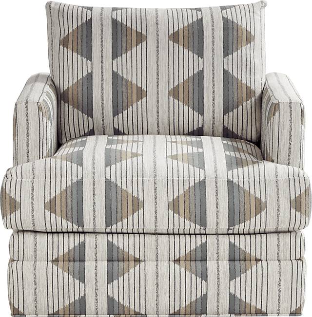 Lazo Green Swivel Accent Chair - Thumbnail - Image 2