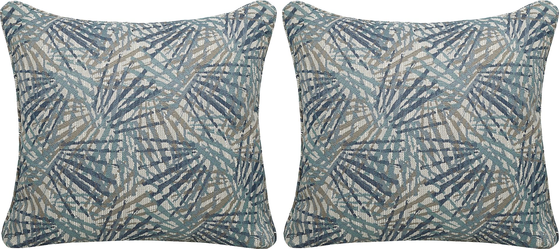 iSofa Array Blues Accent Pillows (Set of 2) - Image 1