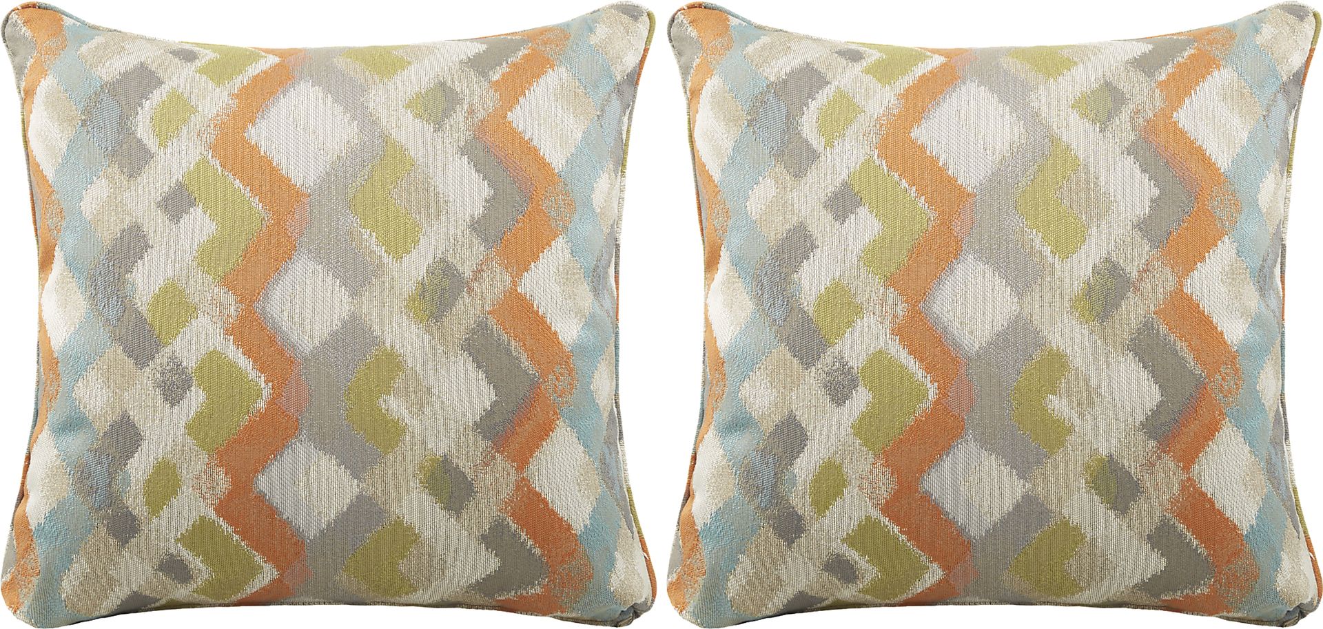iSofa Bippy Jambalaya Accent Pillows (Set of 2) - Image 1