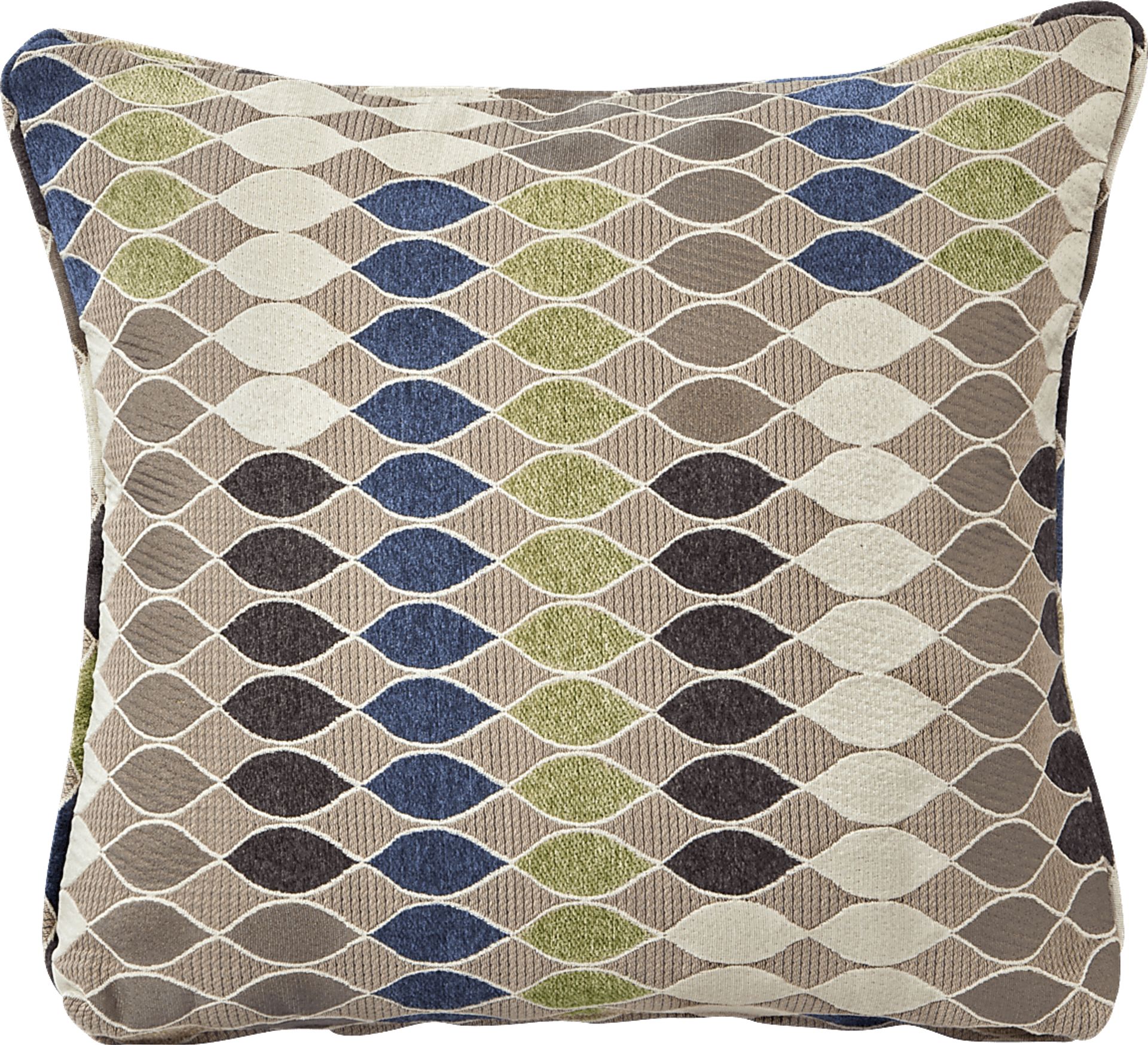 iSofa Buckshot Azure Accent Pillows (Set of 2) - Image 1