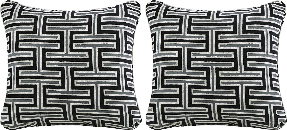 Carlyle Caviar Accent Pillow (Set of 2)
