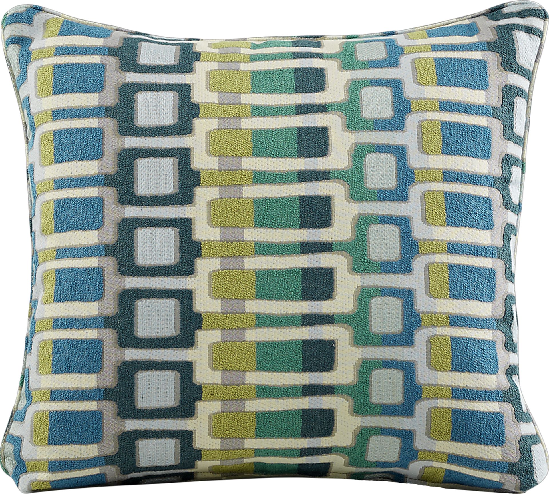 iSofa Harper Aquamarine Accent Pillows (Set of 2) - Image 1