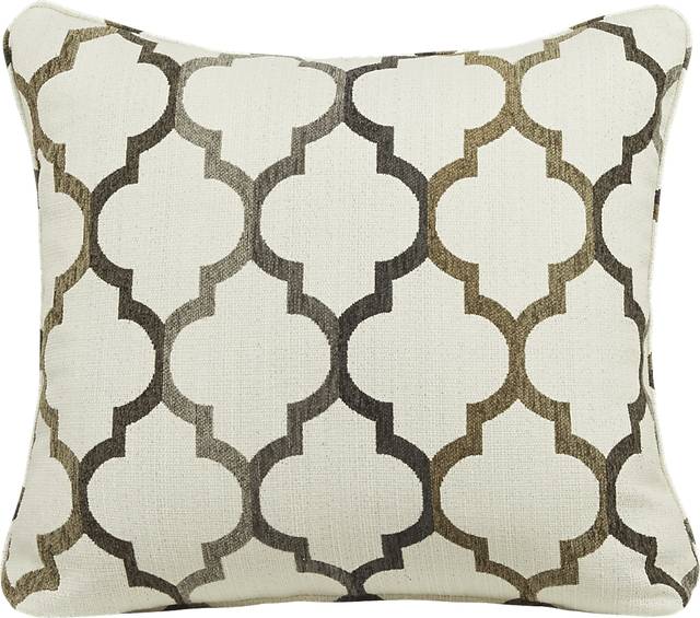 iSofa Ingenuity Espresso Accent Pillows (Set of 2) - Thumbnail - Image 1