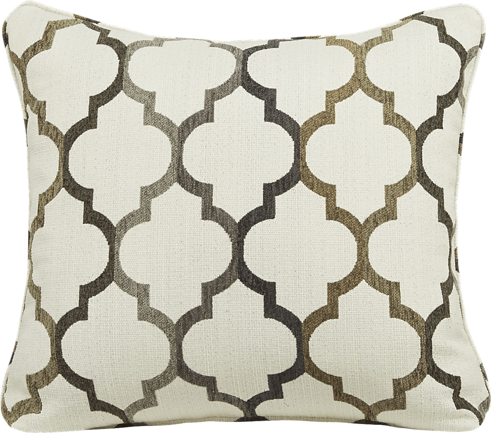 iSofa Ingenuity Espresso Accent Pillows (Set of 2) - Image 1