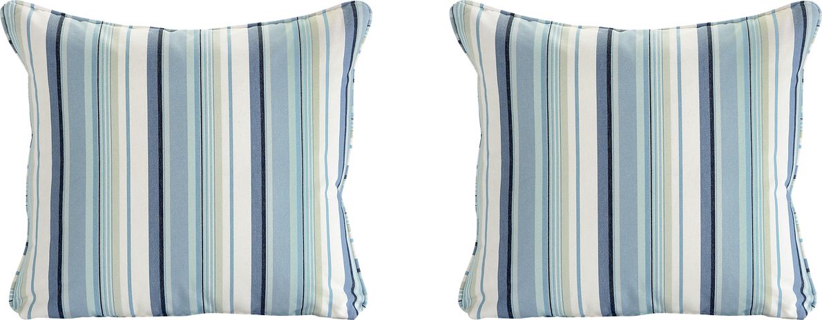 Lot Navy Accent Pillow (Set of 2)