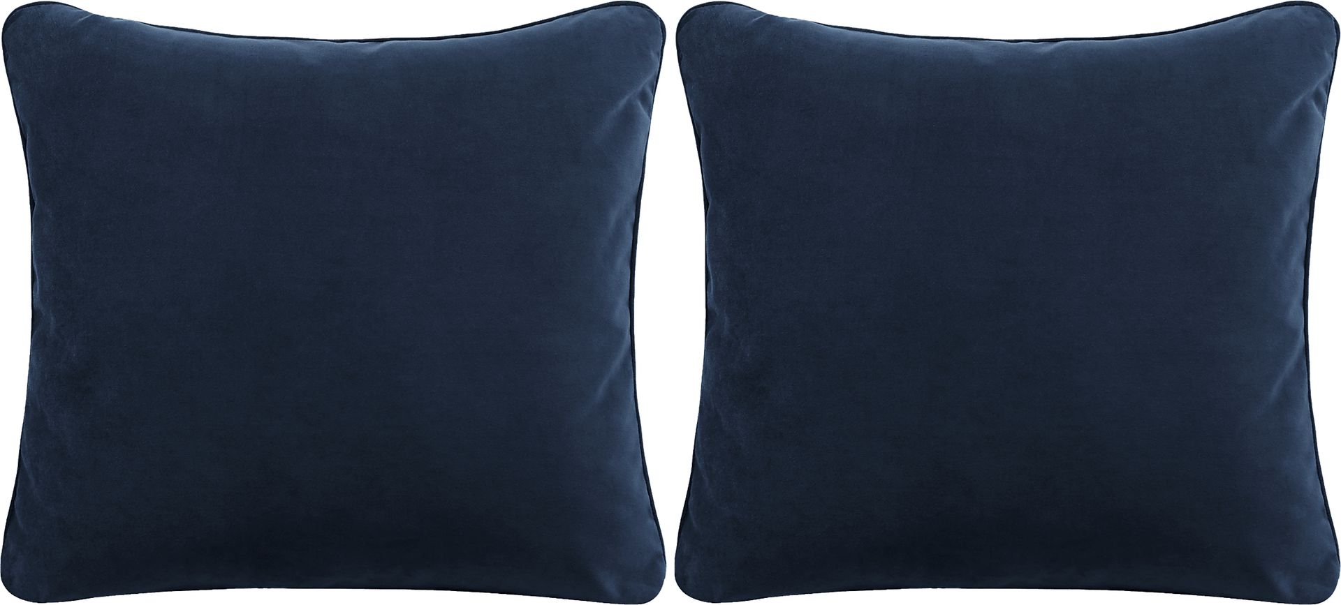 iSofa Navy Accent Pillows (Set of 2) - Image 1