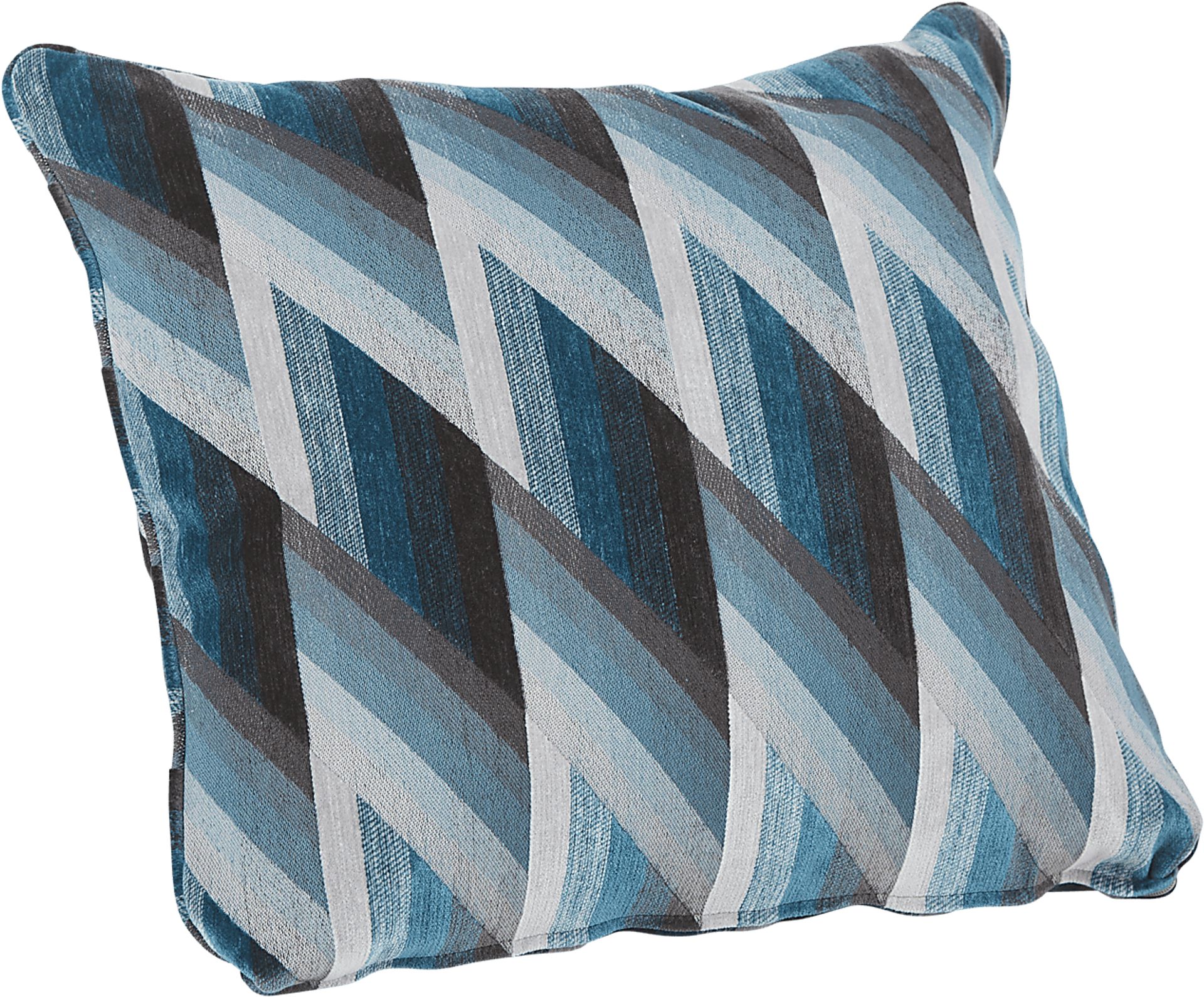 iSofa Tilt Teal Accent Pillow (Set of 2) - Image 2