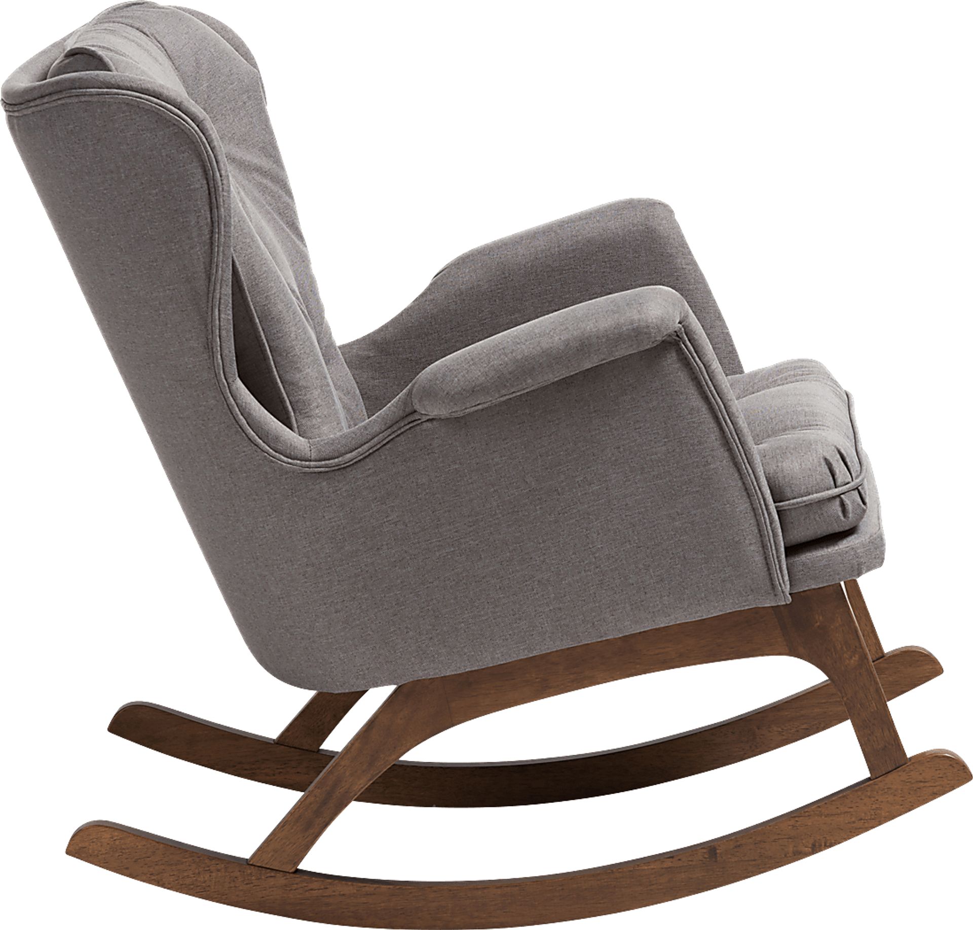 Isolde Gray Accent Chair - Image 3