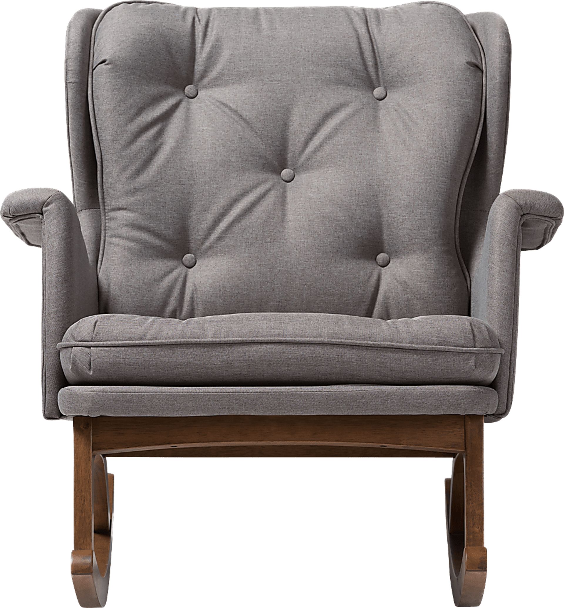 Isolde Gray Accent Chair - Image 4