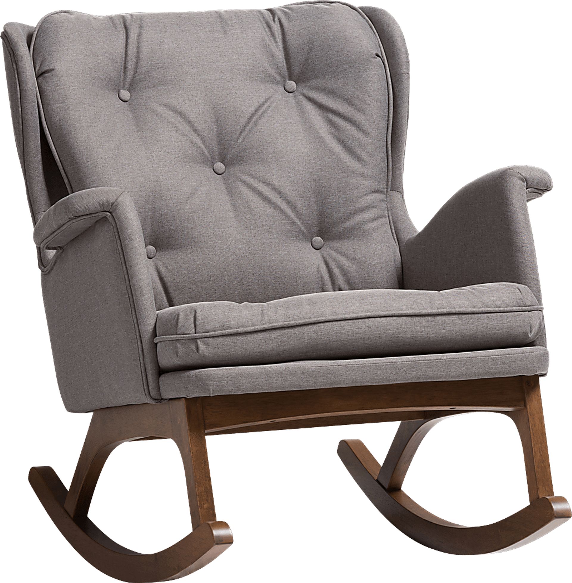Isolde Gray Accent Chair - Image 1