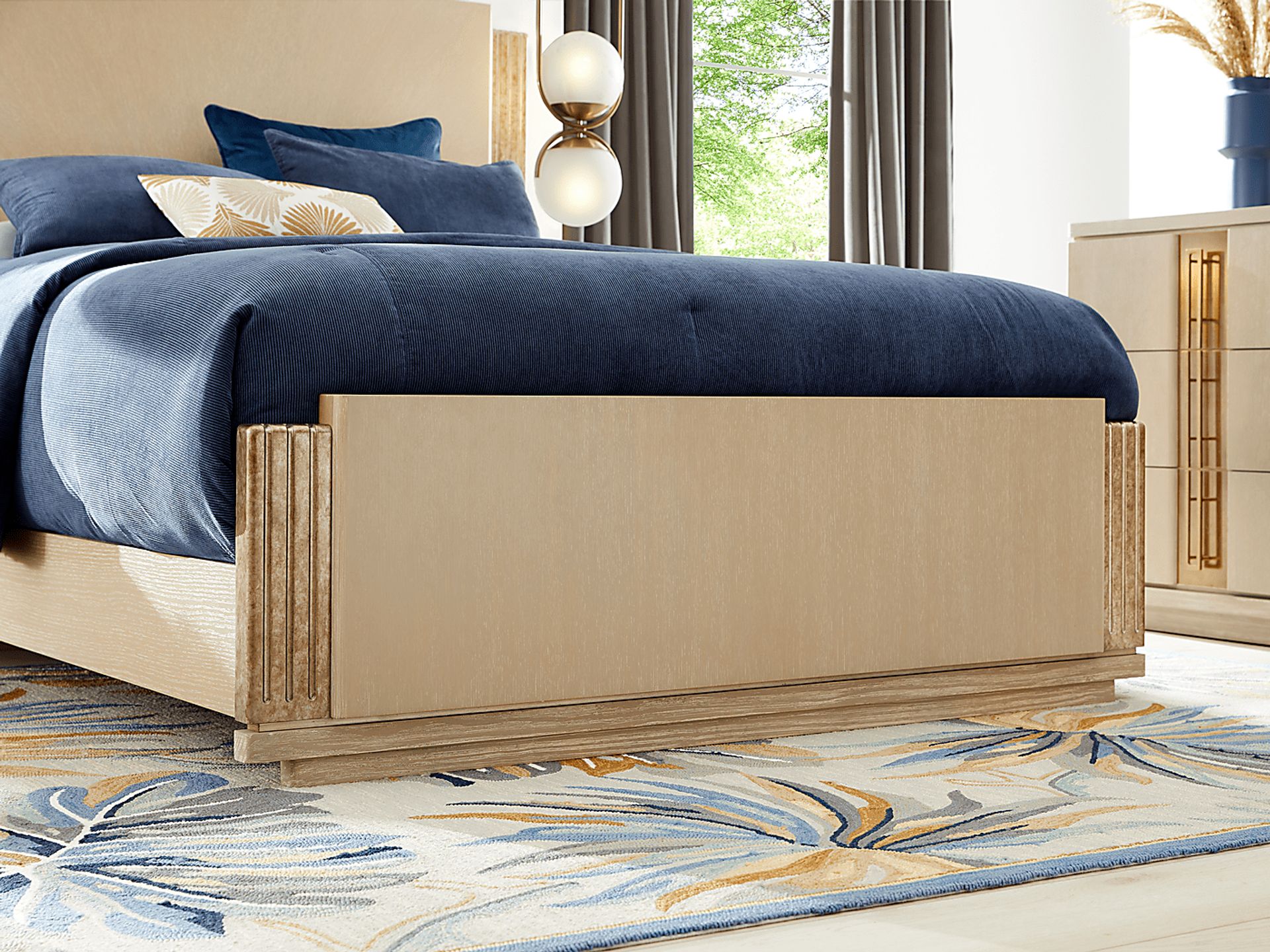 Issabela Caramel 5 Pc Queen Bedroom - Image 4