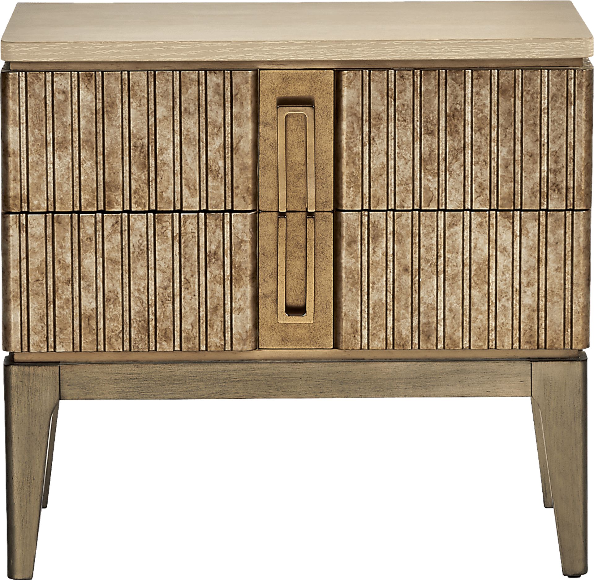 Issabela Caramel Accent Nightstand - Image 1